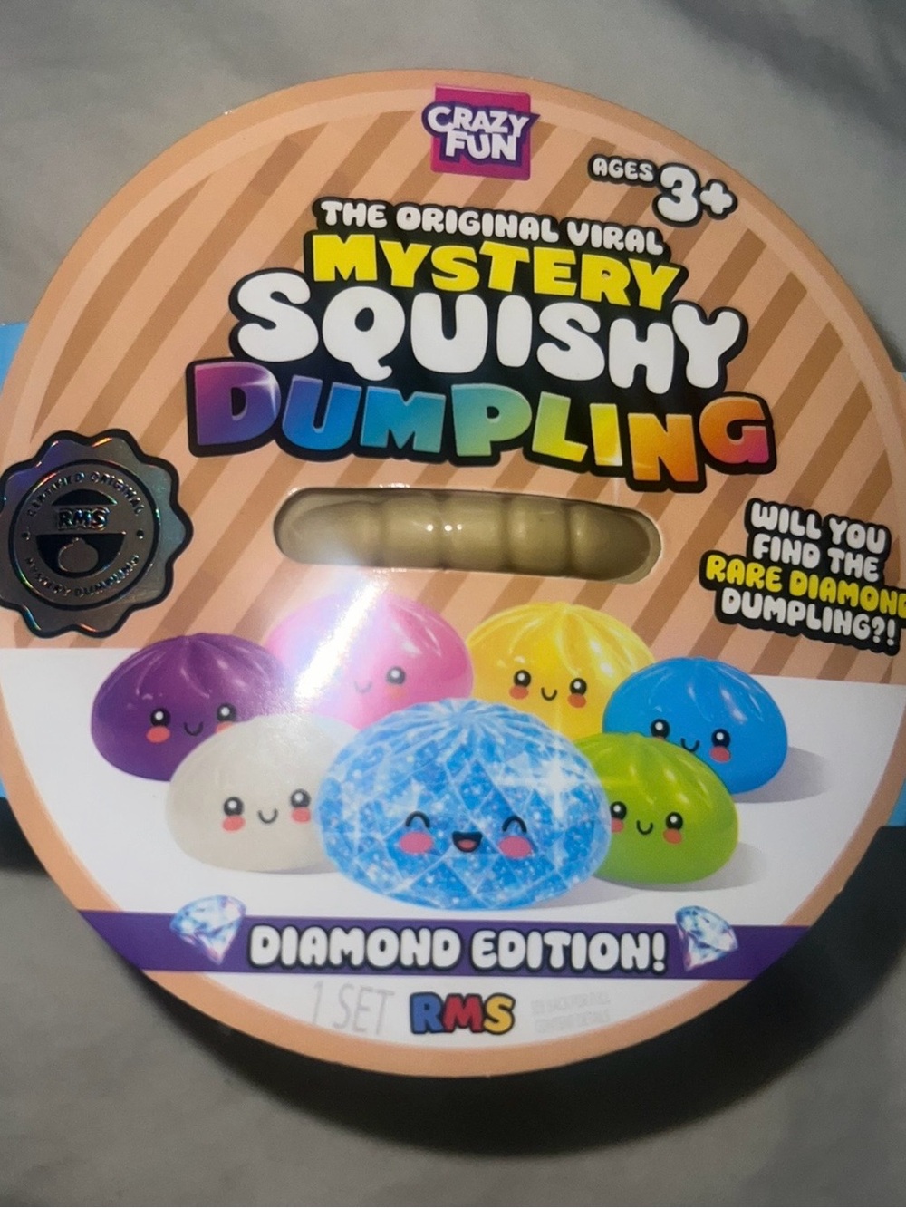 New Walmart exclusive diamond squishy dumpling